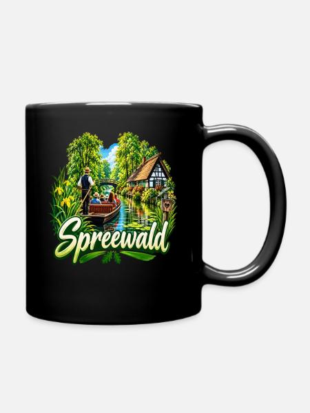 SPREEWALD AUSFLUG - Tasse einfarbig - Schwarz