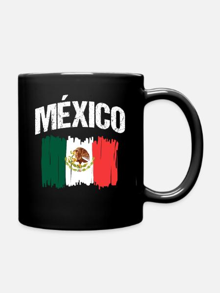 Mexican Mexico - Tasse einfarbig - Schwarz