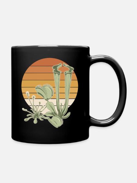 WüstenSand im Abendlicht - Tasse einfarbig - Schwarz