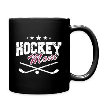 Hockey Mom - Full Colour Mug - black - Right
