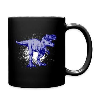 Dinosaures - Tyrannosaurus Rex - Dino T-Rex - Mug uni - noir - Droite
