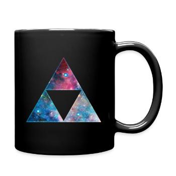 Galaxy Triforce, Mathematics, Universe, Space, - Mug uni - noir - Droite