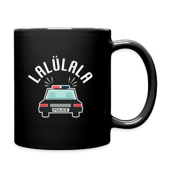 Police Children Police Car Tatütata - Full Colour Mug - black - Right
