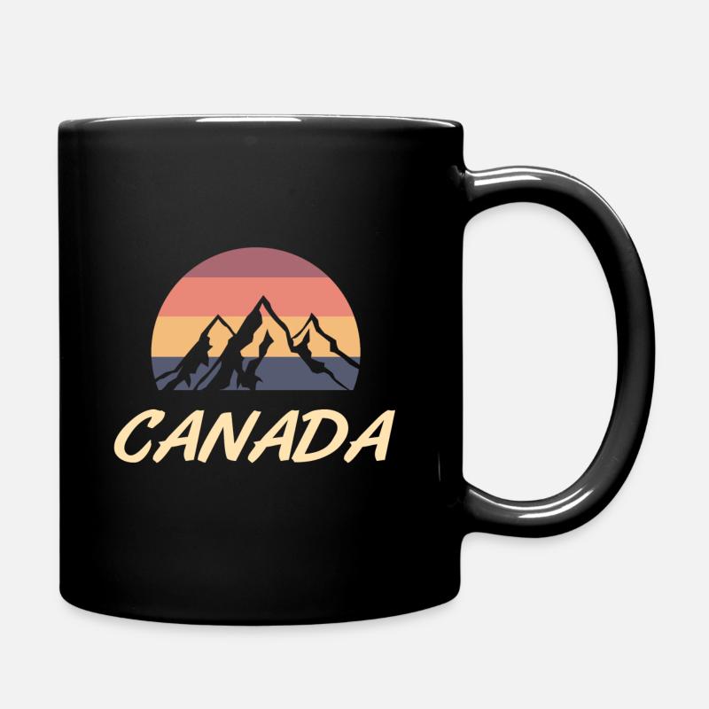 Le Canada - Mug uni - noir