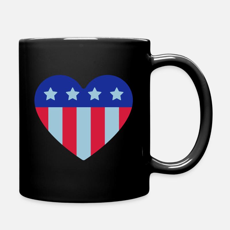 Chers USA - Mug uni - noir