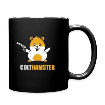 COLTHAMSTER - Jeu de mots de hamster syrien - Mug uni - noir - Droite