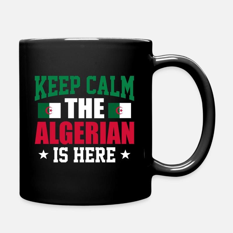 Algerien - Tasse einfarbig - Schwarz