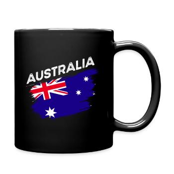 Australia - Full Colour Mug - black - Right