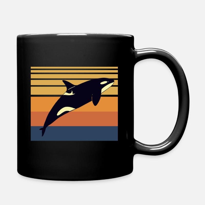 Orca - Mug uni - noir