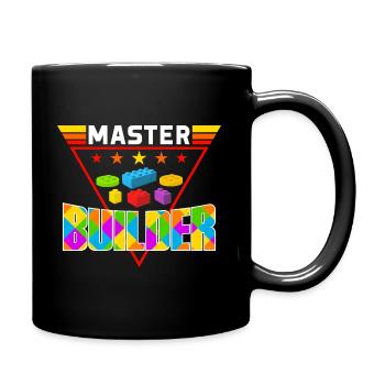 Pour Block Builder Dad Master Builder - Mug uni - noir - Droite