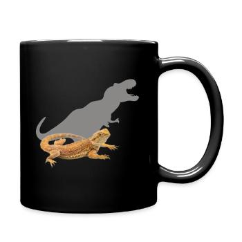 Bartargame Mom Dad I Funny Beardy Gift I - Full Colour Mug - black - Right