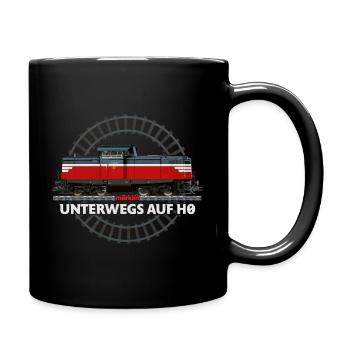 Märklin Unterwegs Auf H0 - Tasse einfarbig - Schwarz - Rechts