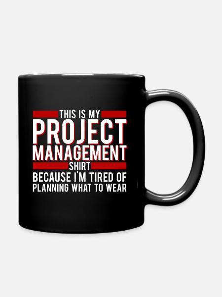 Chef de projet This Is My Project ManagementShirt - Mug uni - noir
