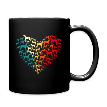 Deutscher Kurzhaar Best GSP Mom Ever - Full Colour Mug - black - Right