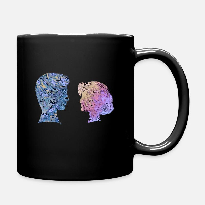 Our beloved agents - Full Colour Mug - black