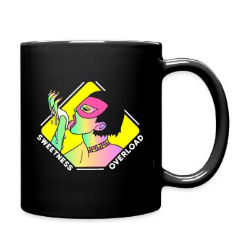 EROTIC SEXY GIRL SWEETNESS OVERLOAD - Tasse einfarbig - Schwarz - Rechts