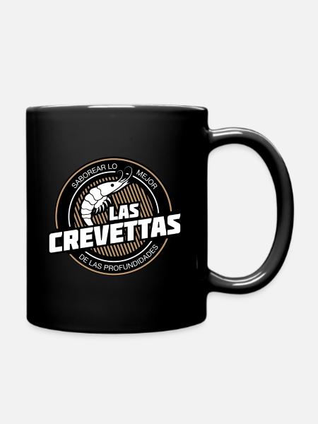 LasCrevettas - Mug uni - noir