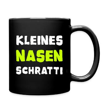 Sprüche, Lustige | T-Shirts Nasen Schratti Edition - Tasse einfarbig - Schwarz - Rechts