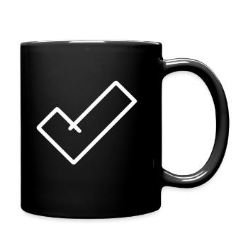 Hook Emoji Sketch Dessin - Mug uni - noir - Droite