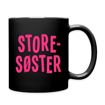 Grande soeur - Mug uni - noir - Droite