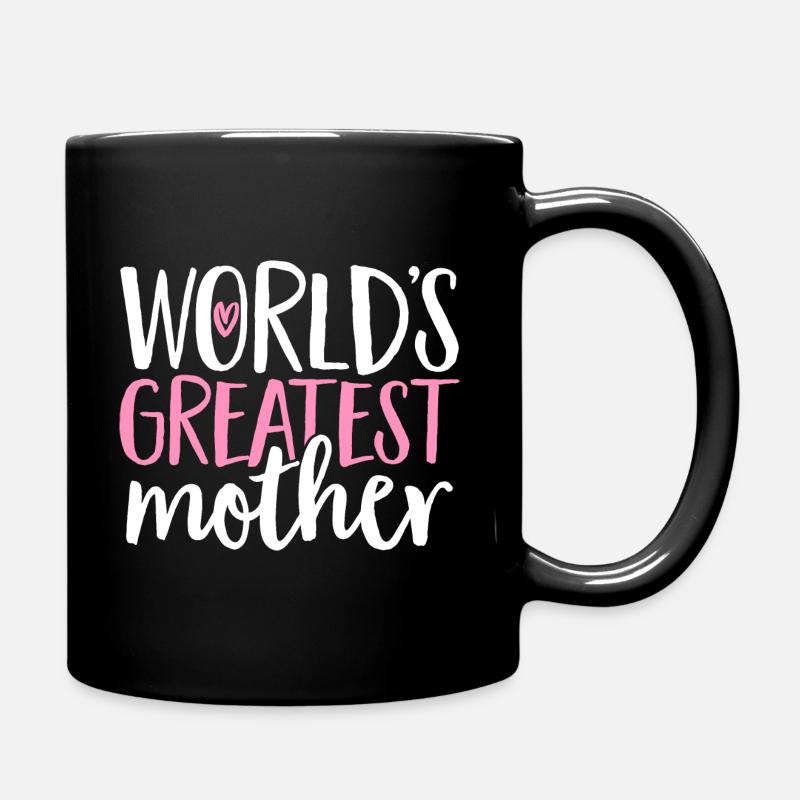 La meilleure mère du monde Fête des mères - Mug uni - noir