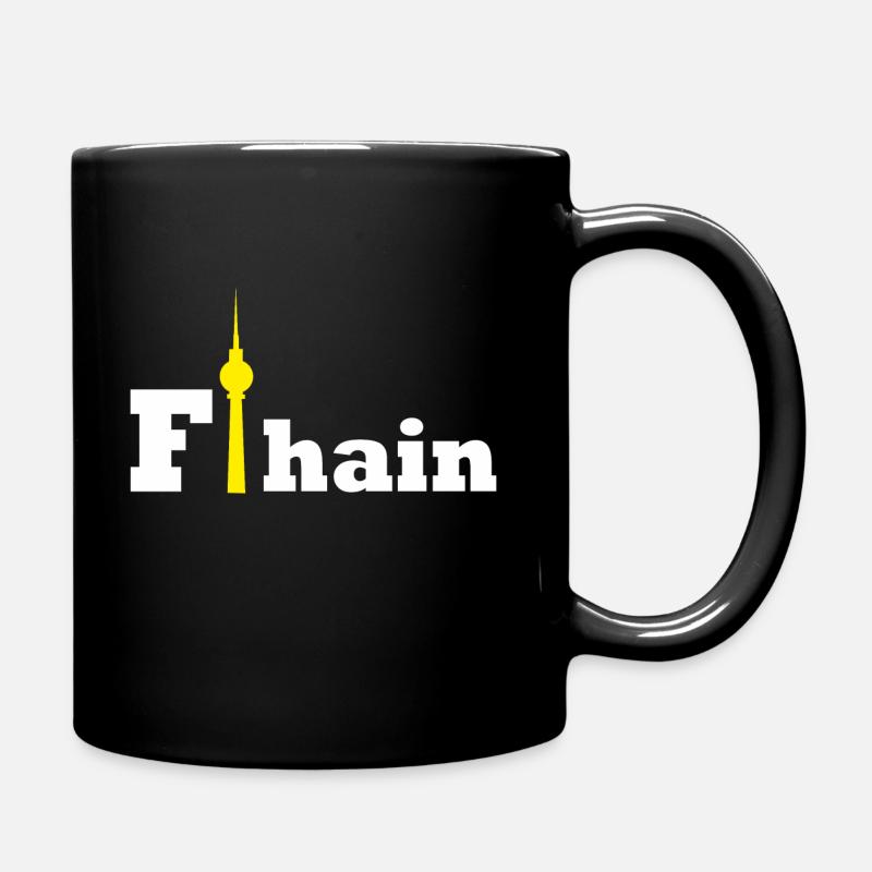 F-Hain Berlin-Est - Mug uni - noir