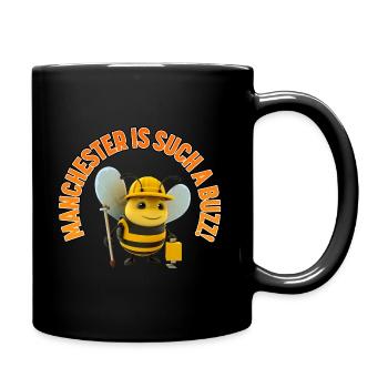 Billy the Bee - Full Colour Mug - black - Right