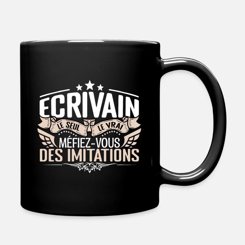Écrivain le seul Écrivain le vrai Écrivain - Mug uni - noir