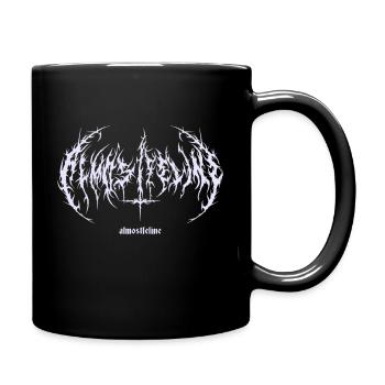 Motiv 3 - Almostfeline - Tasse einfarbig - Schwarz - Rechts