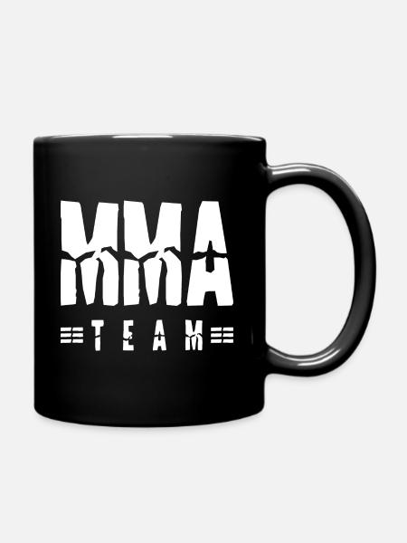 Mma Team - Tasse einfarbig - Schwarz