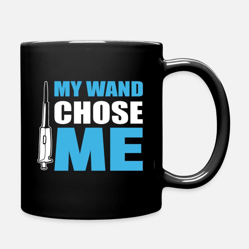 My Wand Chose Me General Internist - Tasse einfarbig - Schwarz