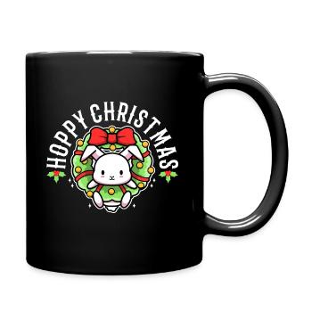 Noël houblonné - Mug uni - noir - Droite