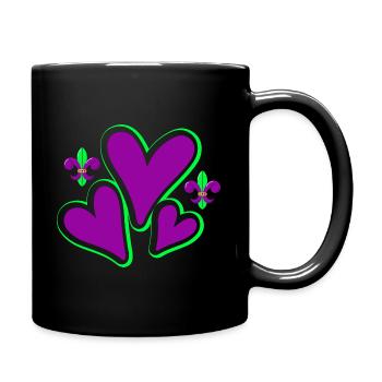 Mardi Gras Parade Fest Carnival Carnival - Full Colour Mug - black - Right