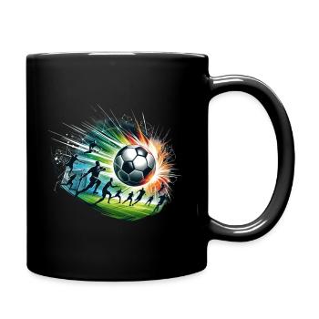 Soccer Soccer Team Sports - Full Colour Mug - black - Right