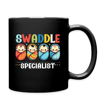 Infirmière en néonatalogie - Mug uni - noir - Droite