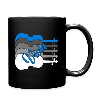 Awesome Viola - Full Colour Mug - black - Right