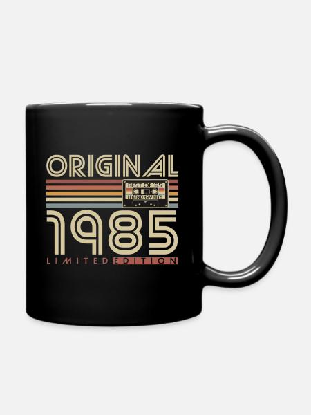 Original 1985 Vintage Vintage Anniversaire Rétro - Mug uni - noir