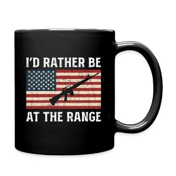 2nd Amendment Rights I'd Rather - Full Colour Mug - black - Right