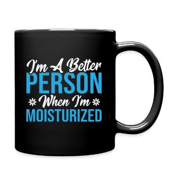 Hautarzt Dermatologie Hautpflegekosmetikerin - Tasse einfarbig - Schwarz - Rechts