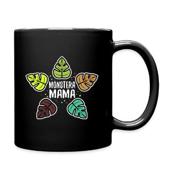Monstera Mama - Full Colour Mug - black - Right