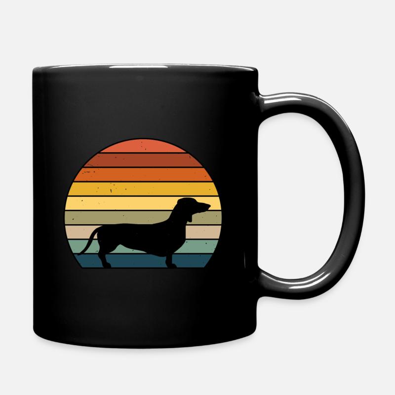 Teckels - Mug uni - noir