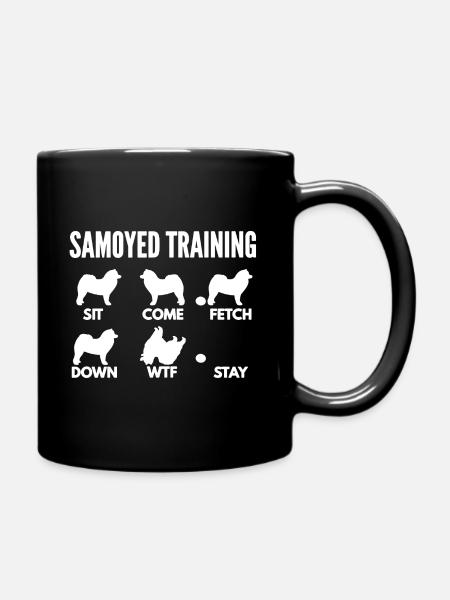 Formation de Samoyède T-shirts pour chiens samoyèdes - Mug uni - noir