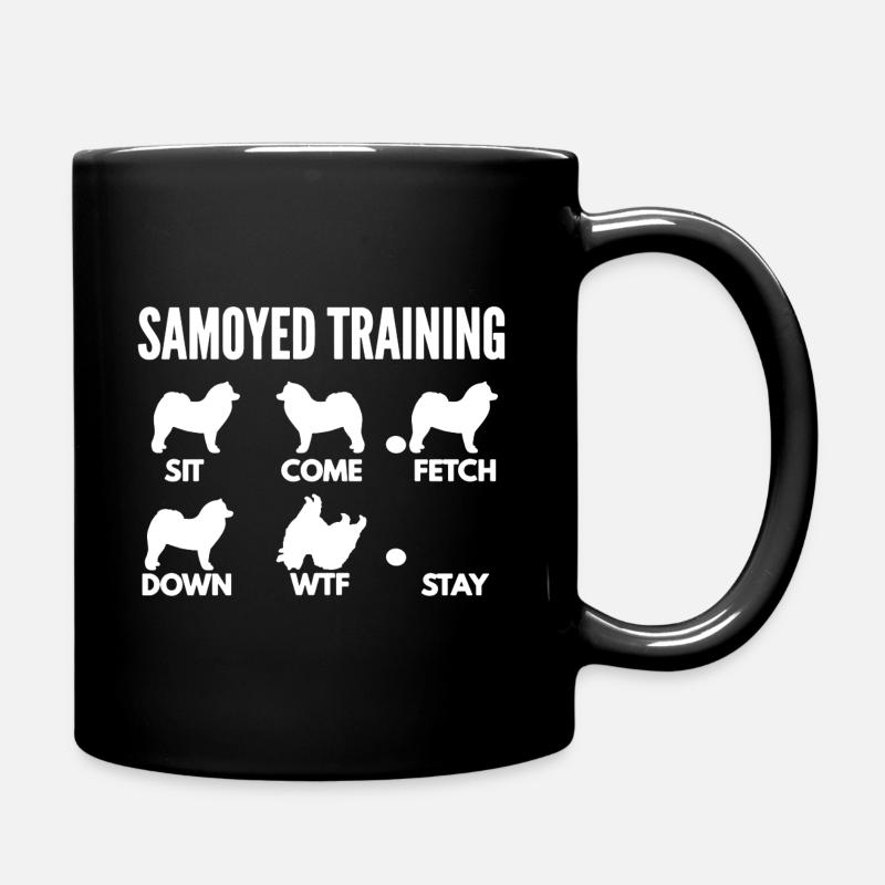 Formation de Samoyède T-shirts pour chiens samoyèdes - Mug uni - noir