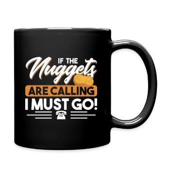Cadeau de pépites de poulet pour les amateurs de pépites de poulet - Mug uni - noir - Droite