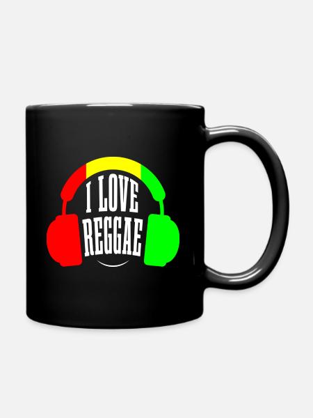 Musique reggae - Mug uni - noir