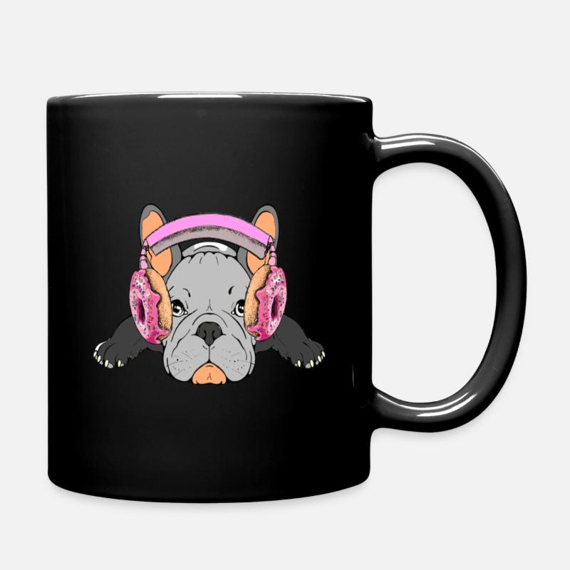 French Bulldog Comic - Mug uni - noir