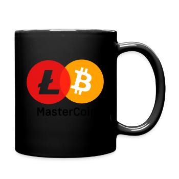 Mastercoin - BitoinXLitecoin - Mug uni - noir - Droite
