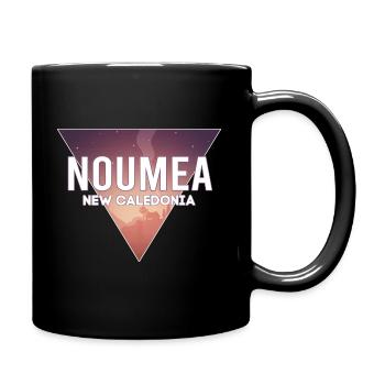 Nouvelle-Calédonie capitale paysage - Mug uni - noir - Droite