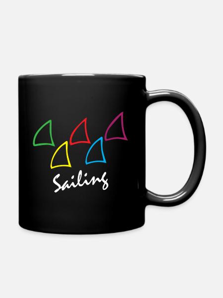 Sailing - Mug uni - noir