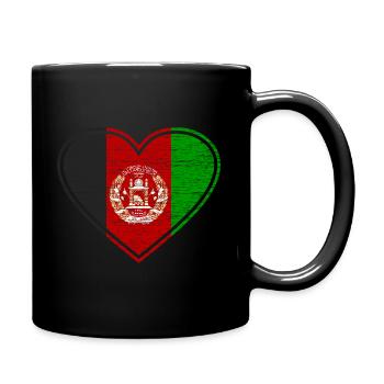 Afghanistan Asie Idée cadeau - Mug uni - noir - Droite